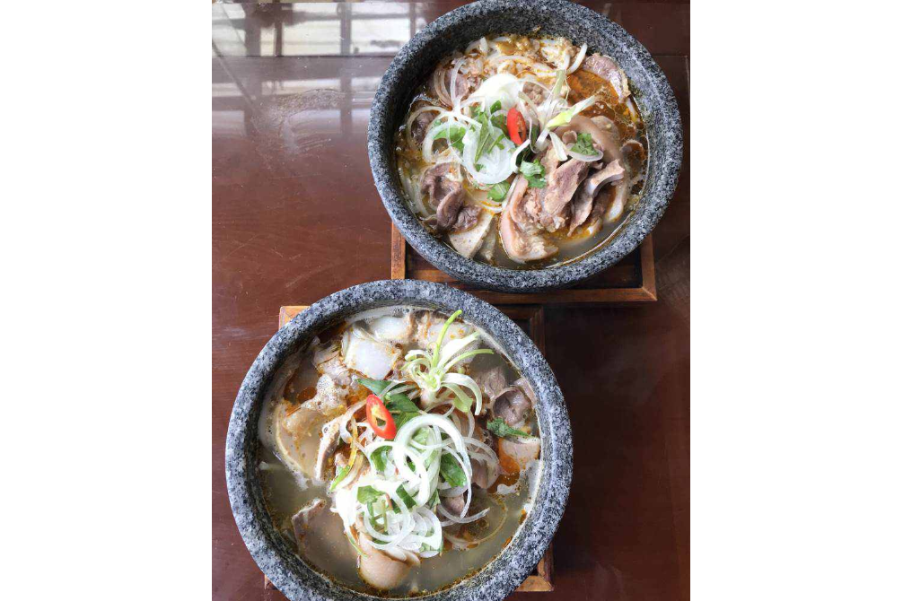  Beef Noodle Soup and Pork Rolls