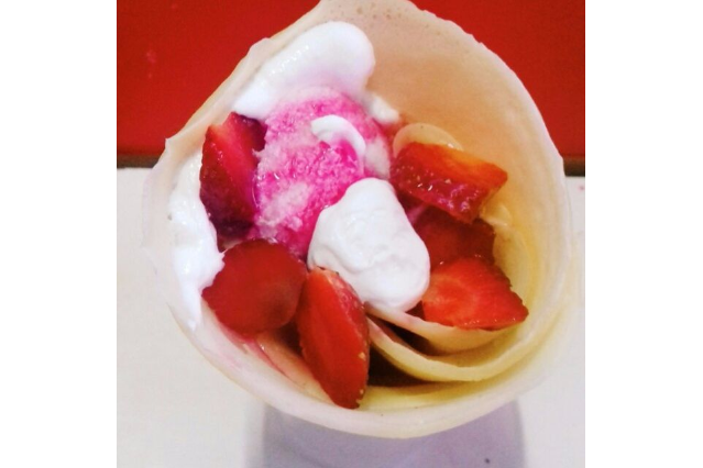  Strawberry Crepes
