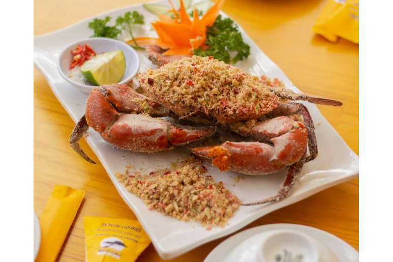  Roasted Crab with Salt