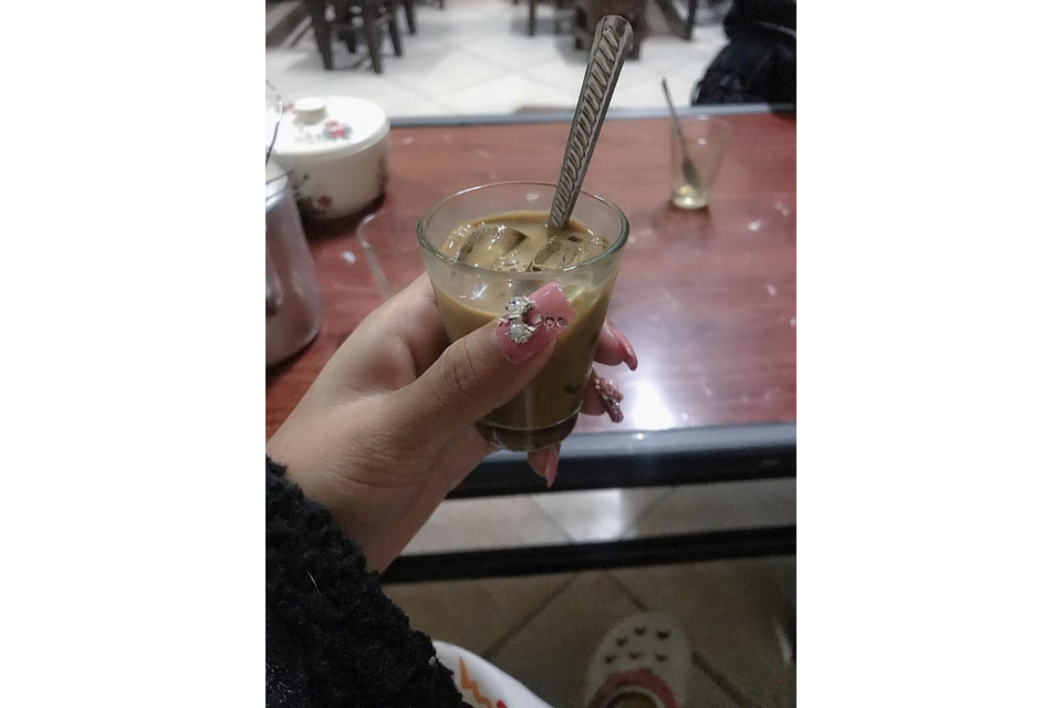  Milk ice coffe
