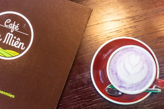 Purple latte