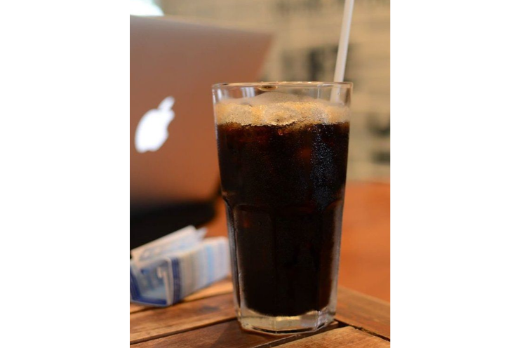  Black coffee with ice
