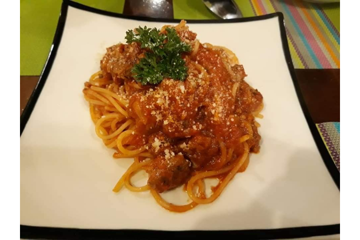  Spaghetti with Minced Beef Sauce
