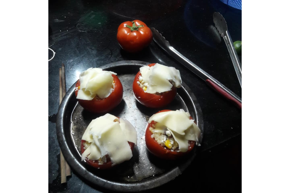  Baked Tomato Cheese
