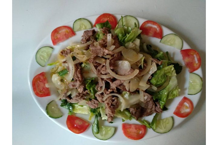  Beef salad