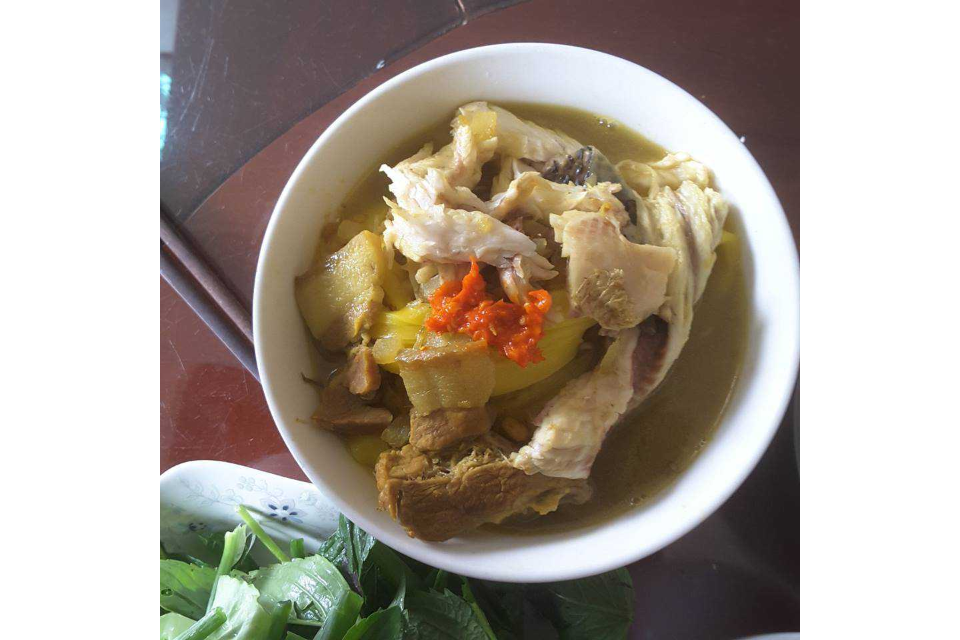  Quang noodle Pork Ribs, Snakehead Fish
