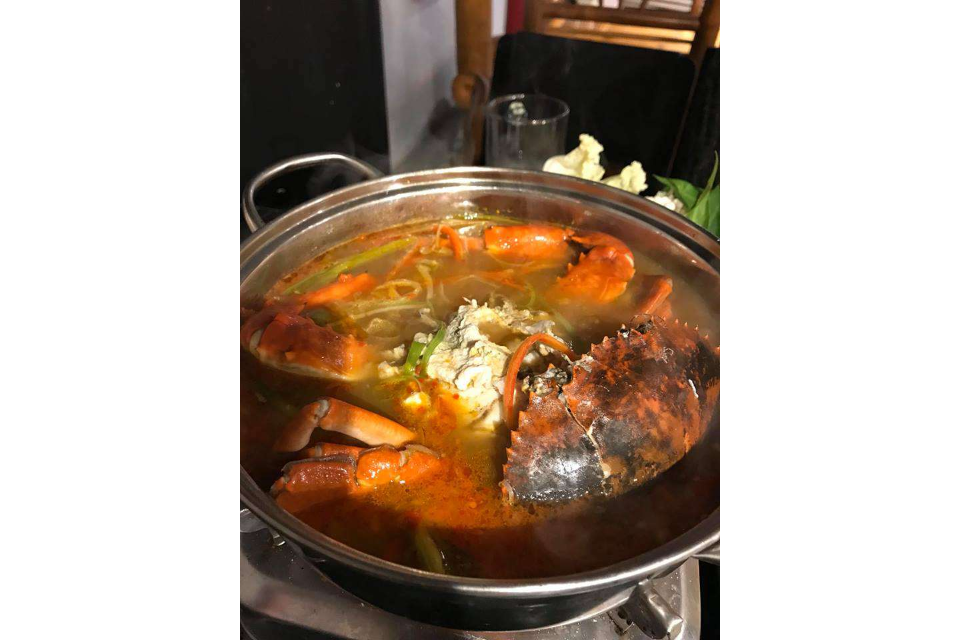  Crab hotpot