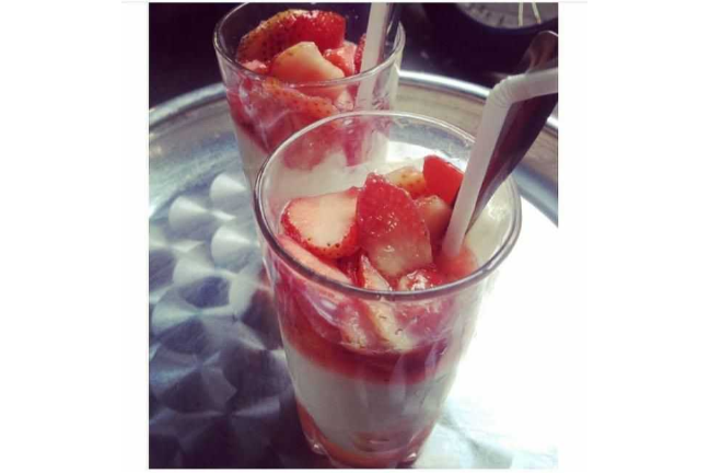  Strawberry yogurt