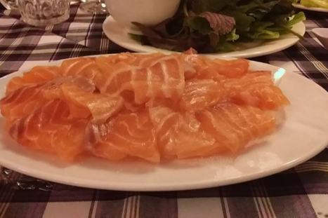  Sashimi Salmon