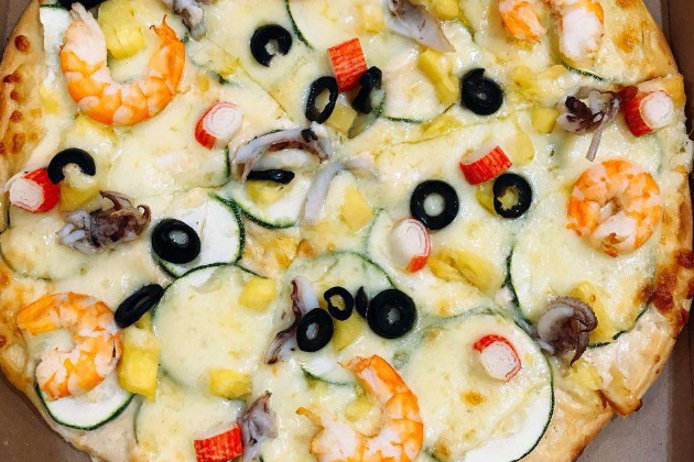 Pizza Hải Sản Tôm Sú