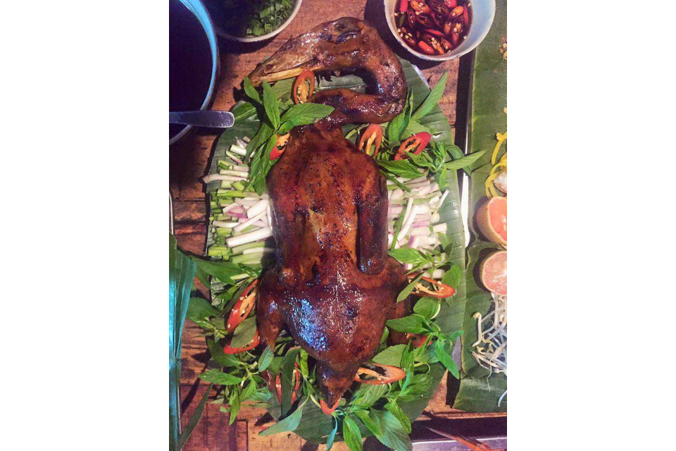  Roasted duck