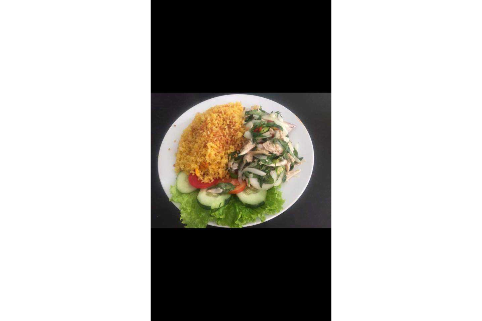  Pilau  Chicken salad
