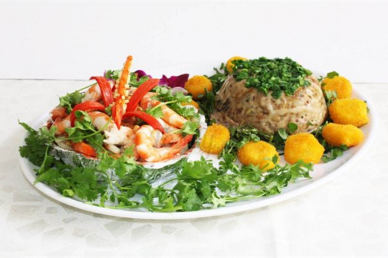  Shrimp salad