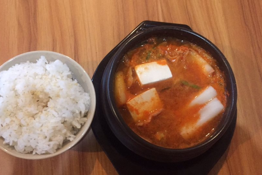  KimChi Rice Soup