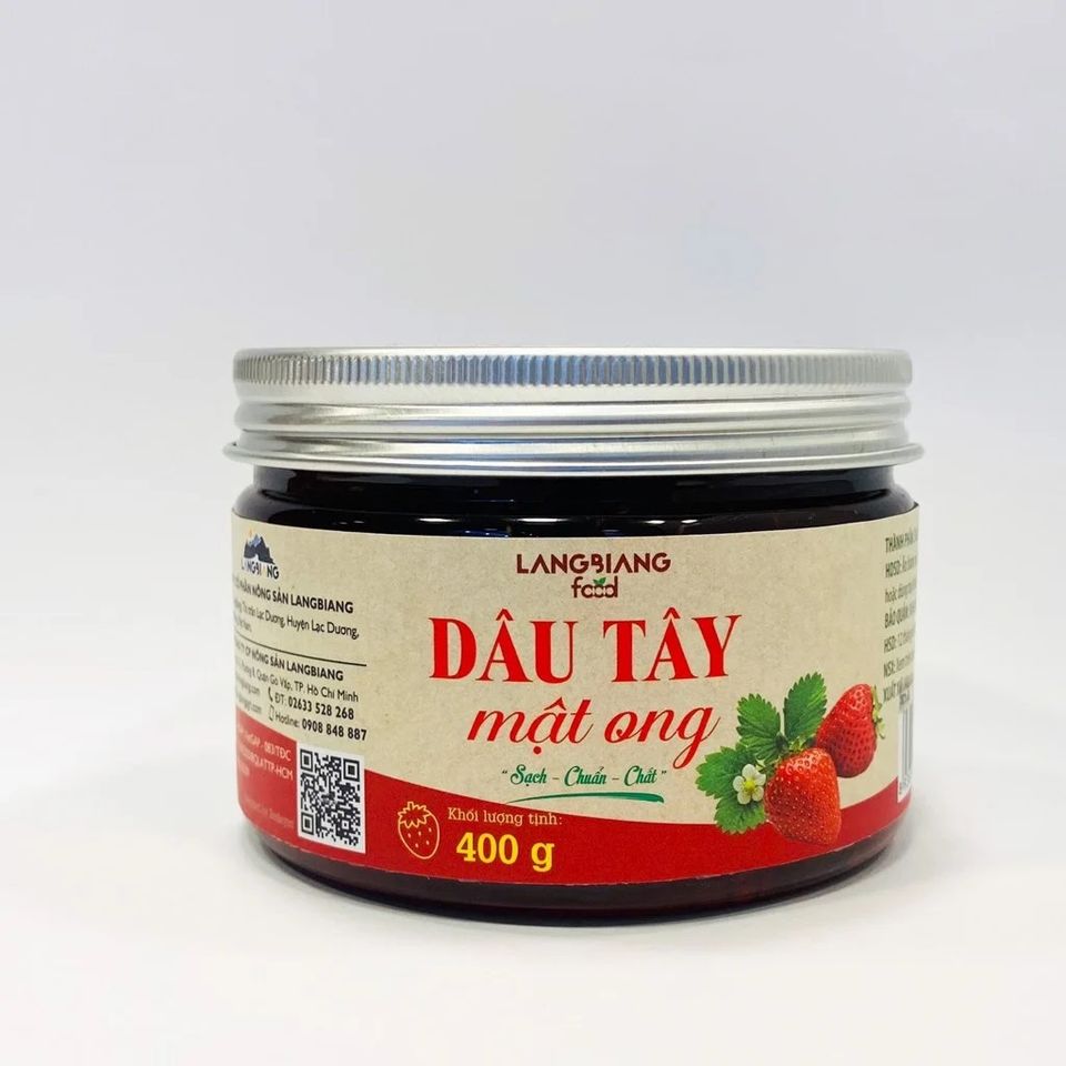 Dâu tây mật ong