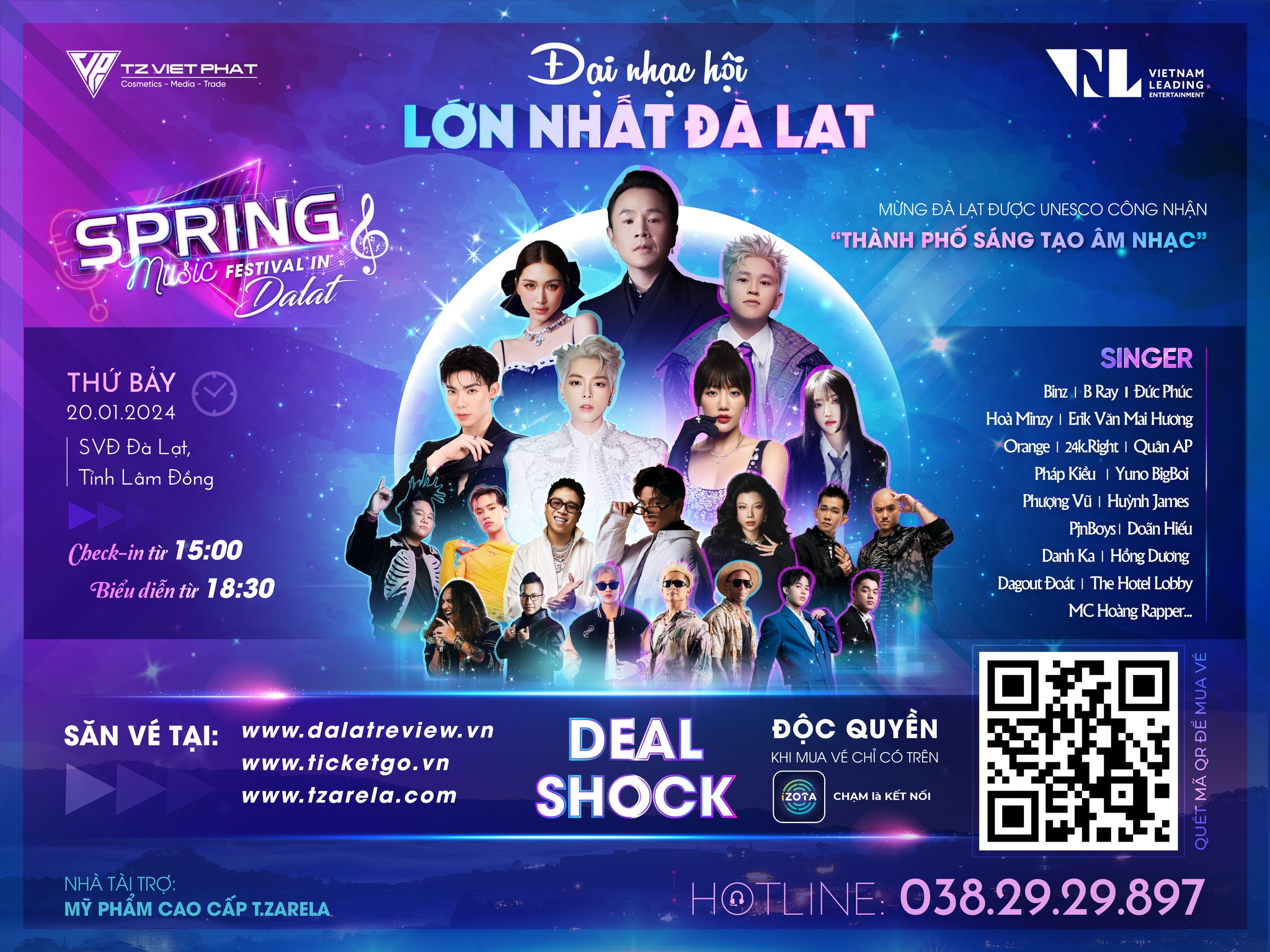 Spring Music Festival in DaLat 2024