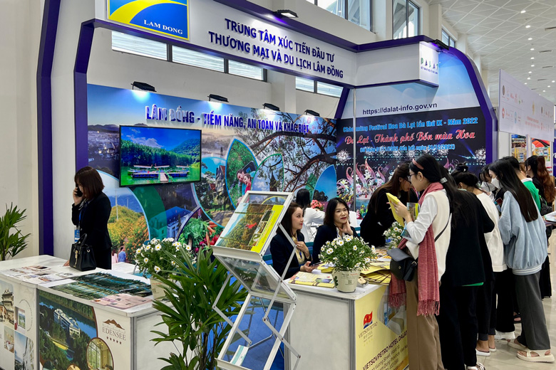 7 doanh nghiệp Lâm Đồng tham dự Hội chợ Du lịch Quốc tế tại Đà Nẵng