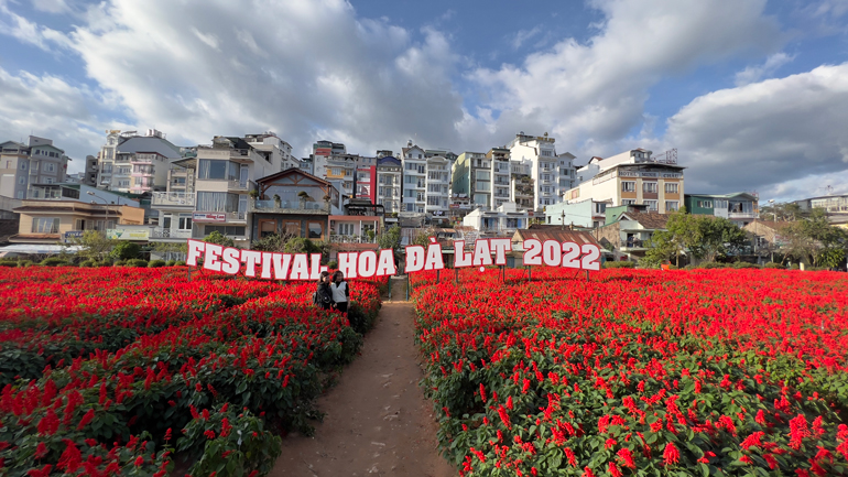700.000 lượt khách đến Đà Lạt - Lâm Đồng trong dịp Festival Hoa Đà Lạt
