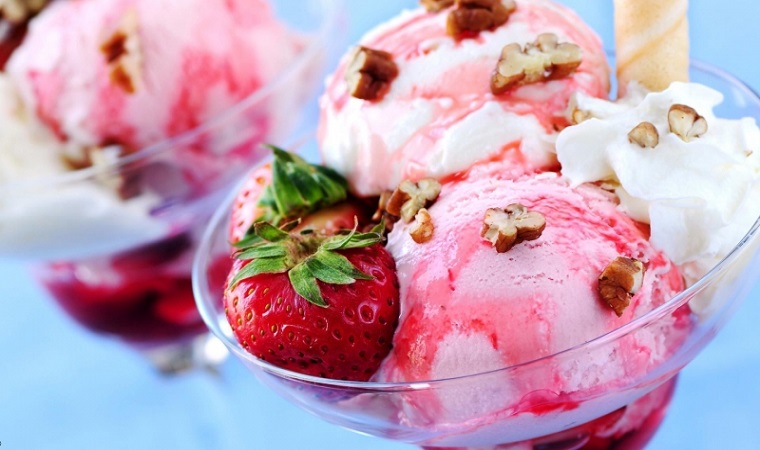 Strawberry Ice Cream - Specialty Cold Produce